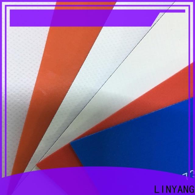 LINYANG high quality PVC Tarpaulin fabric manufacturer for sale