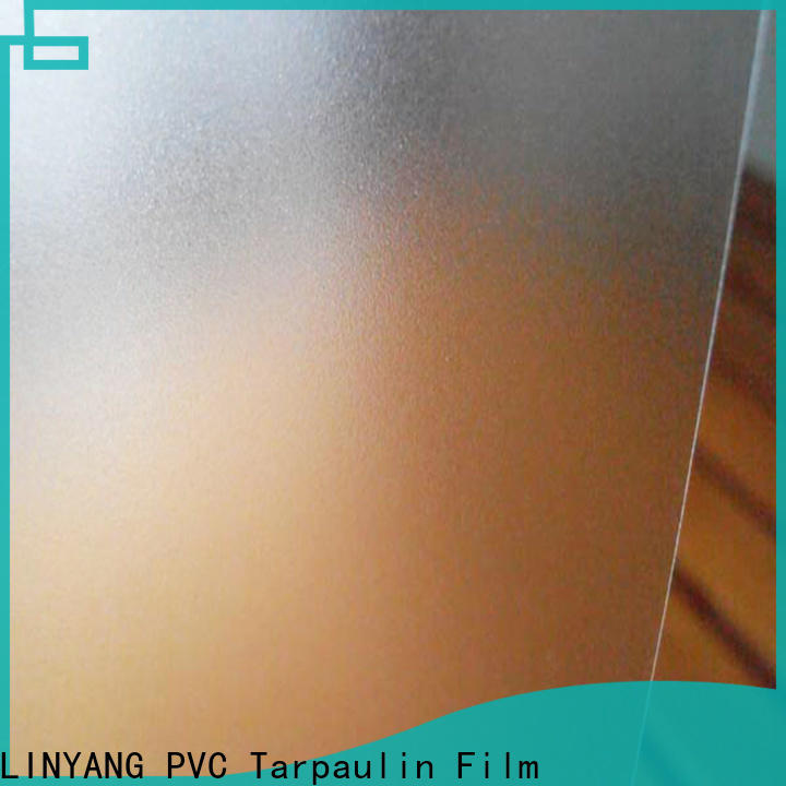 LINYANG widely used pvc film eco friendly manufacturer for raincoat