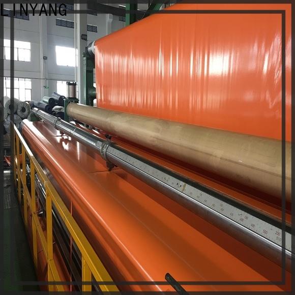 LINYANG pvc coated tarpaulin one-stop services