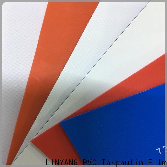 LINYANG high quality PVC Tarpaulin fabric factory for outdoor