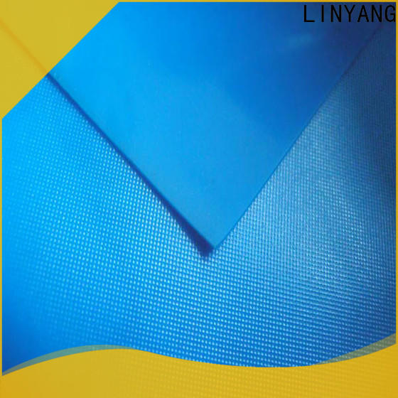 LINYANG variety pvc film roll design for raincoat