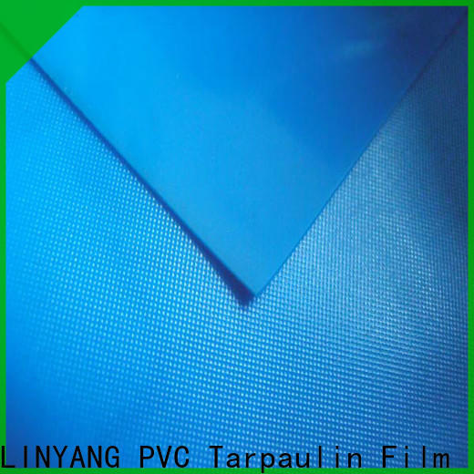 LINYANG anti-UV pvc plastic sheet roll design for umbrella