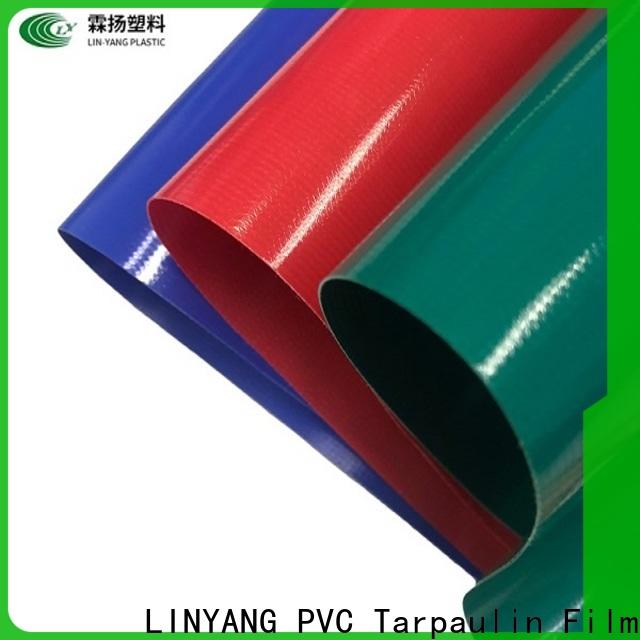 LINYANG tarpaulin sheet factory price for indoor