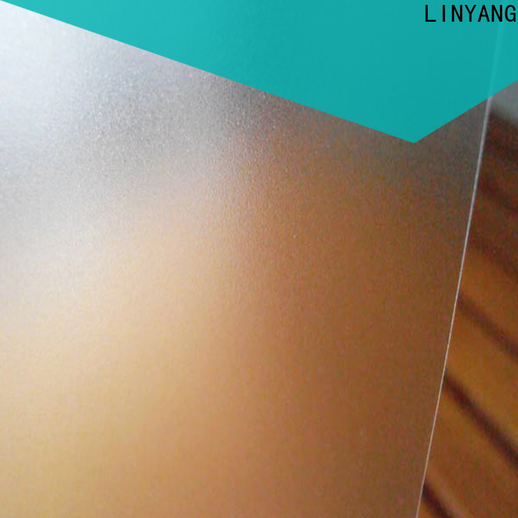 LINYANG translucent pvc film eco friendly manufacturer for plastic tablecloth