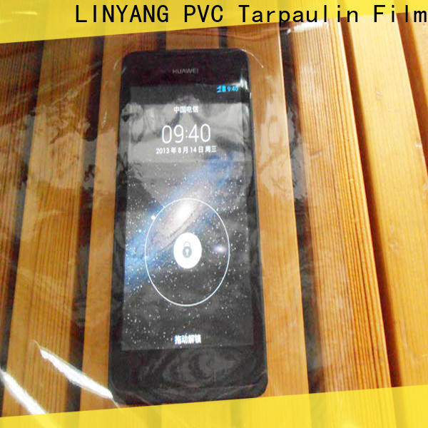 LINYANG film clear pvc film customized for handbags membrane