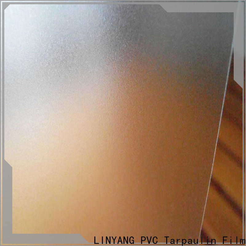 LINYANG durable pvc film eco friendly directly sale for raincoat