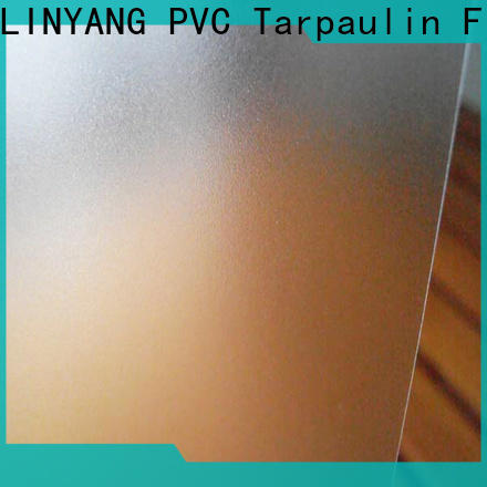 LINYANG translucent pvc film eco friendly from China for umbrella