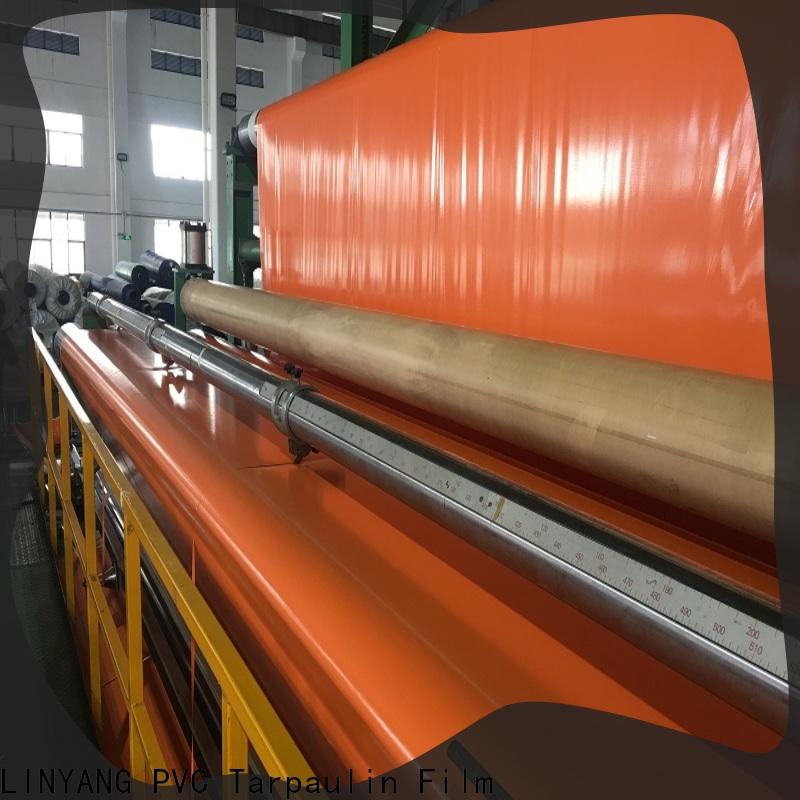 LINYANG new pvc coated tarpaulin supplier