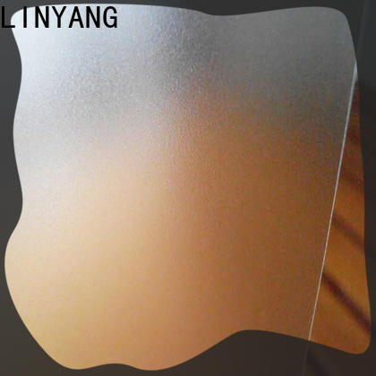 LINYANG pvc Translucent PVC Film from China for plastic tablecloth