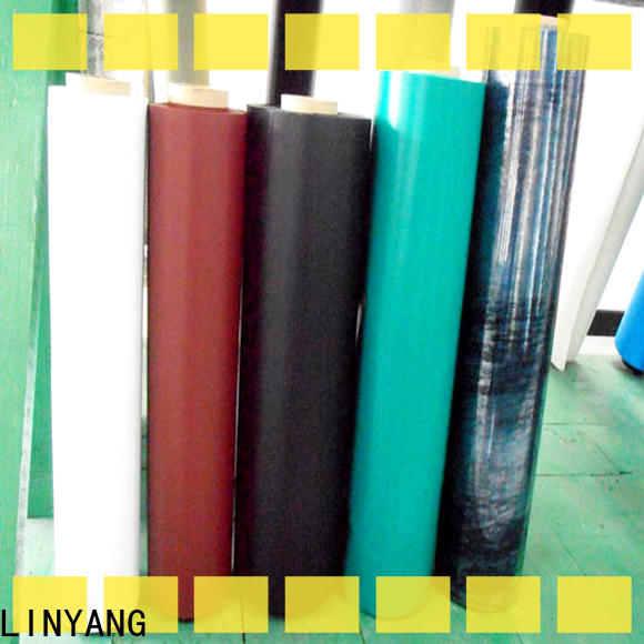 LINYANG finely ground inflatable pvc film with good price for outdoor