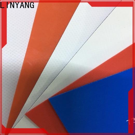 LINYANG the newest pvc coated fabric supplier for sale