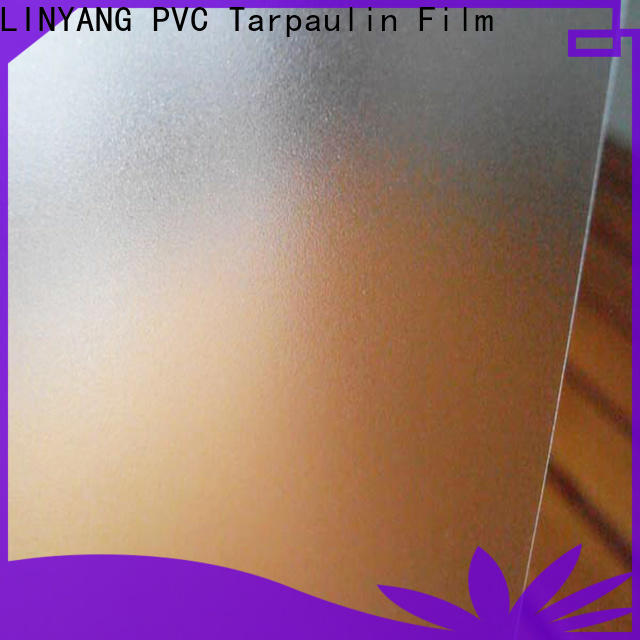 LINYANG translucent Translucent PVC Film manufacturer for plastic tablecloth