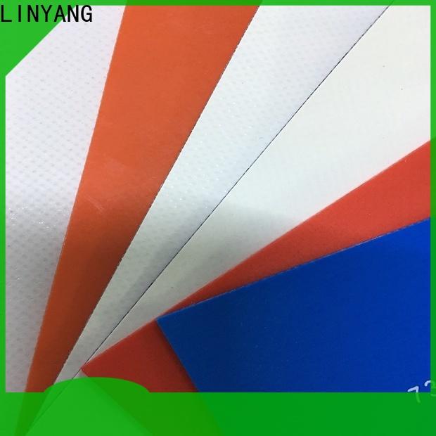 LINYANG PVC tarpaulin fabric manufacturer for industry