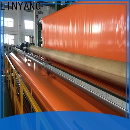 LINYANG custom pvc laminated tarpaulin suppliers provider for industry