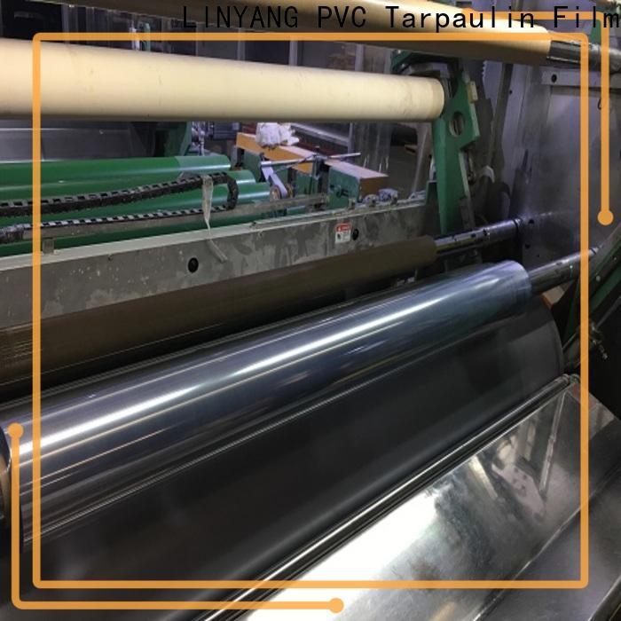 LINYANG hot sale pvc clear sheet roll wholesale for industry