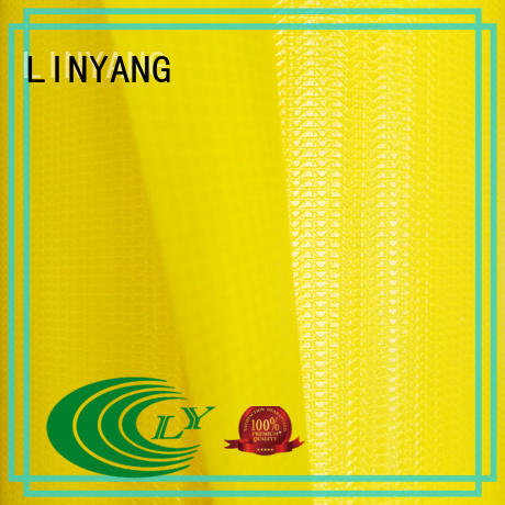LINYANG mildew resistant tarpaulin film design for advertising banner