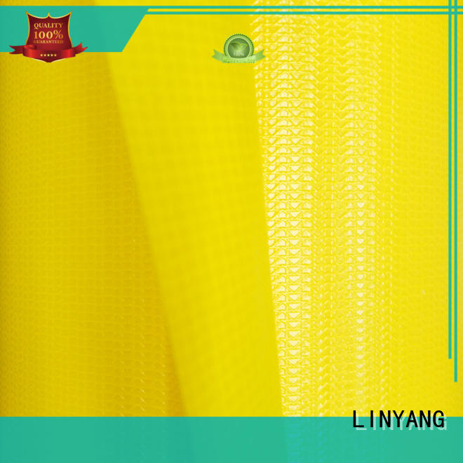 LINYANG the newest pvc coated fabric factory for outdoor