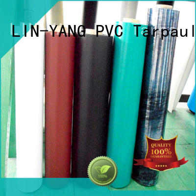 popular multiple extrusion colorful LIN-YANG Brand pvc plastic film manufacture