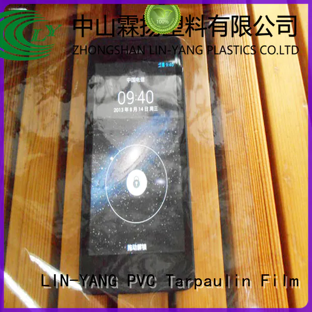 low cost multiple extrusion Transparent PVC Film anti-fouling LIN-YANG