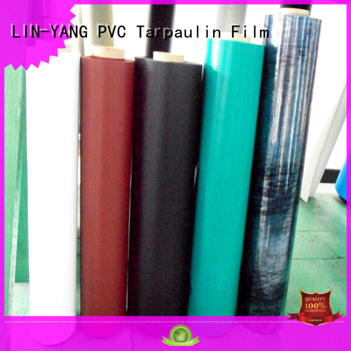 LIN-YANG Brand customized popular durable pvc plastic film low cost