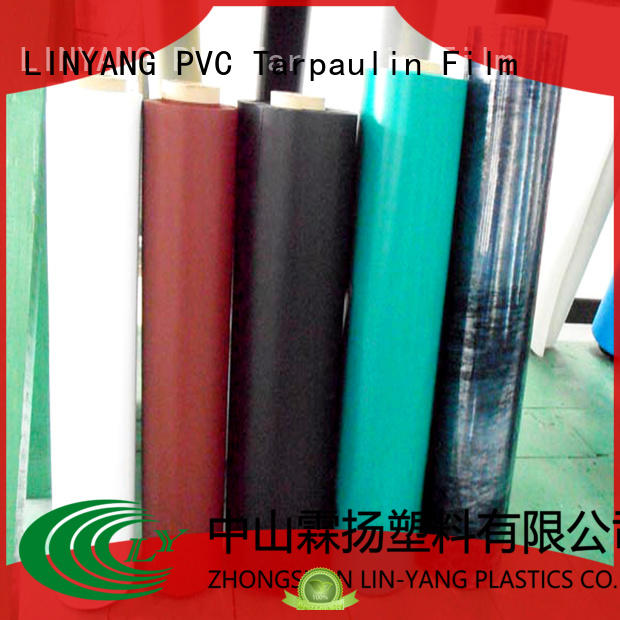 LINYANG weatherability Inflatable Toys PVC Film with good price for outdoor