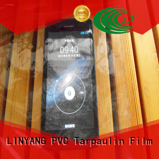 LINYANG standard Transparent PVC Film wholesale for outdoor