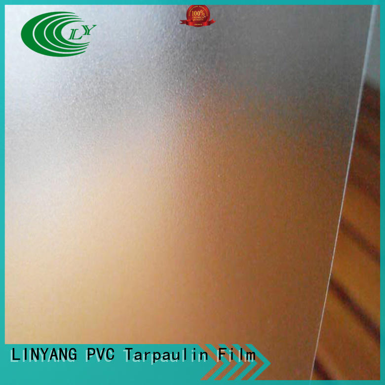 LINYANG translucent Translucent PVC Film from China for shower curtain