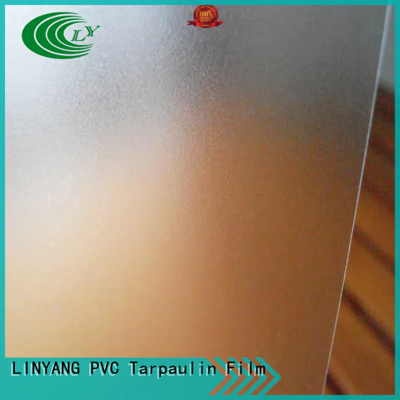 LINYANG durable pvc film eco friendly personalized for raincoat