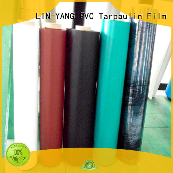 colorful popular LIN-YANG Brand pvc plastic film
