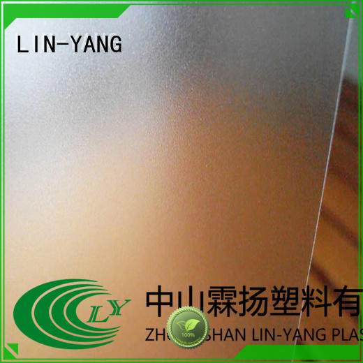 anti-fouling waterproof Hot Translucent PVC Film creative LIN-YANG Brand dfferent images