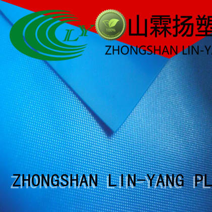 Quality LIN-YANG Brand waterproof weather ability rich pvc film roll