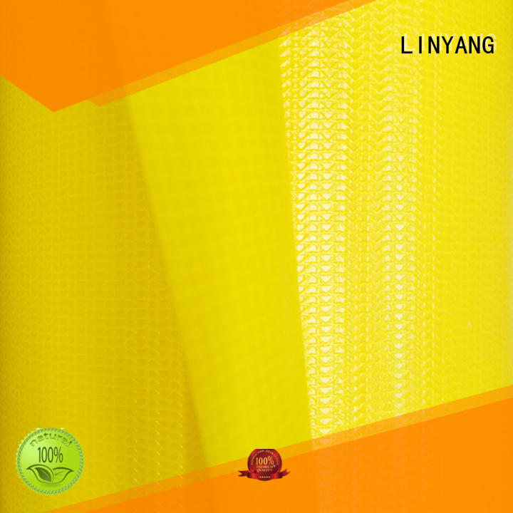 LINYANG high quality pvc coated fabric factory for sale