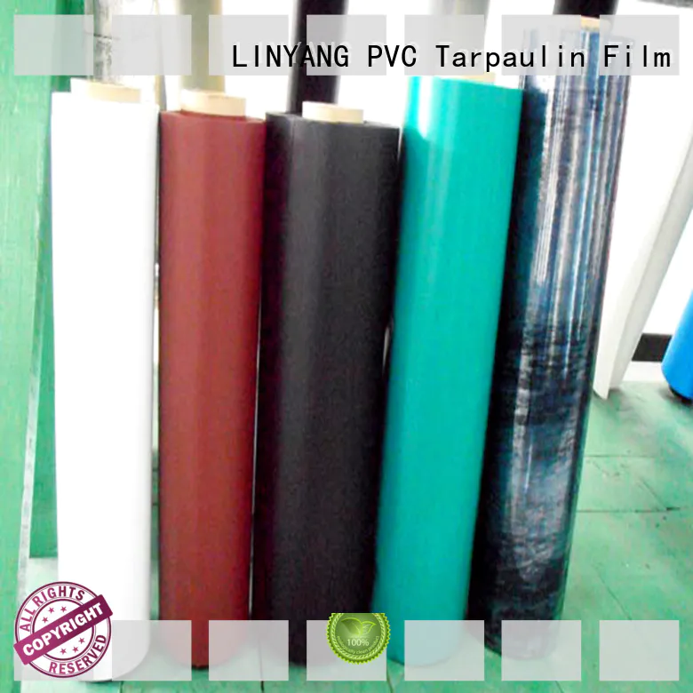 LINYANG good transparency inflatable pvc film with good price for aquatic park