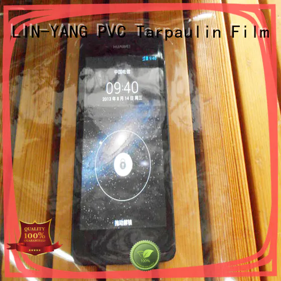 Waterproof, anti-fouling transparent PVC film