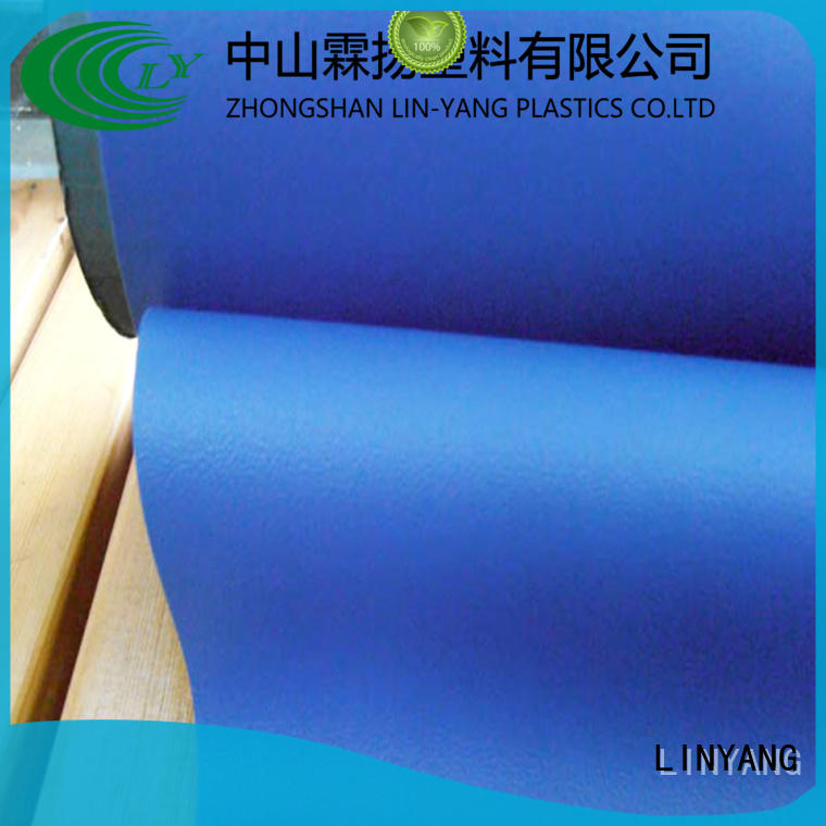 LINYANG rich clear pvc film factory price for indoor