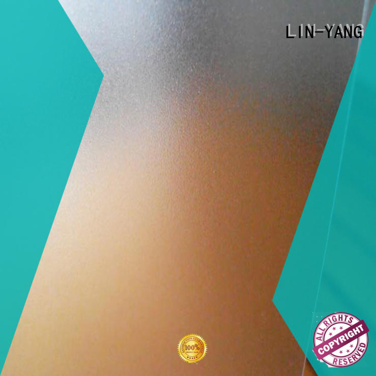pvc films for sale hotel club Translucent PVC Film wall LIN-YANG Brand