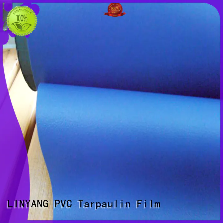 LINYANG semi-rigid pvc film manufacturers pvc for indoor