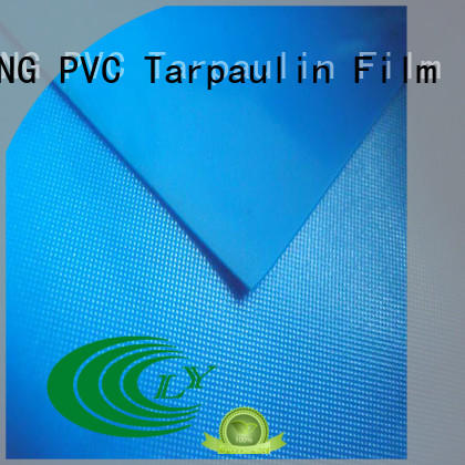 LINYANG waterproof pvc plastic sheet roll design for umbrella