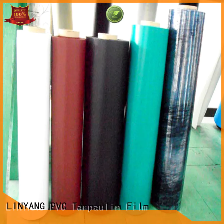 LINYANG finely ground pvc film price waterproof for inflatable boat