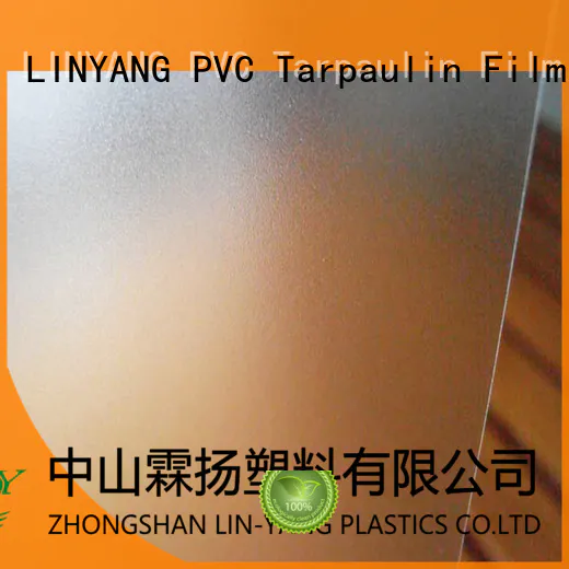 LINYANG translucent Translucent PVC Film directly sale for umbrella