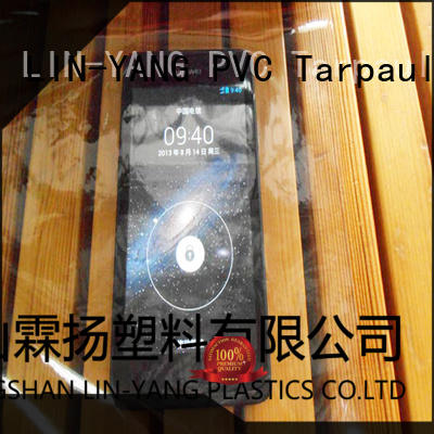 transparent pvc film manufacturers customized for outdoor LIN-YANG