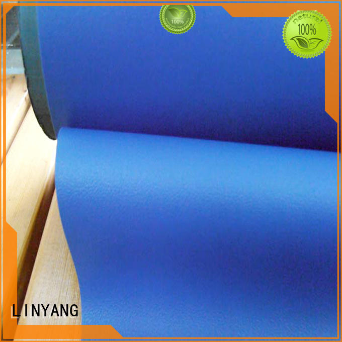 LINYANG semi-rigid Decorative PVC Filmfurniture film supplier for handbags