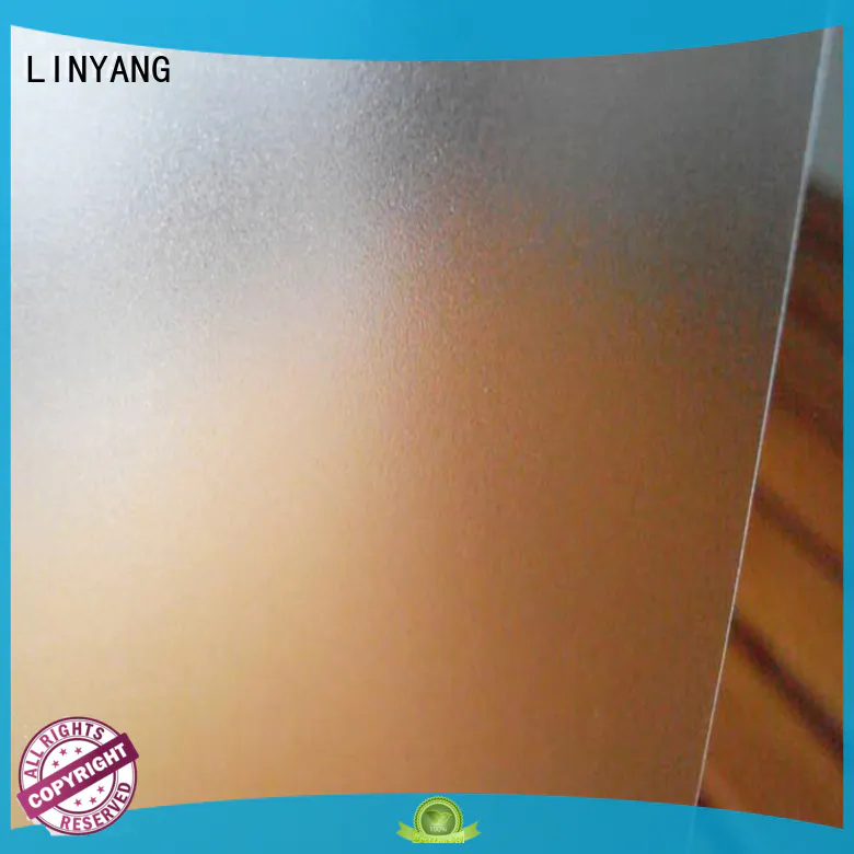 LINYANG translucent Translucent PVC Film from China for plastic tablecloth