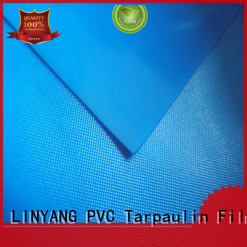 LINYANG widely used pvc plastic sheet roll supplier for household
