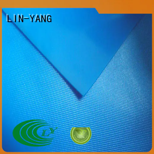 waterproof pvc plastic sheet roll film for raincoat LIN-YANG