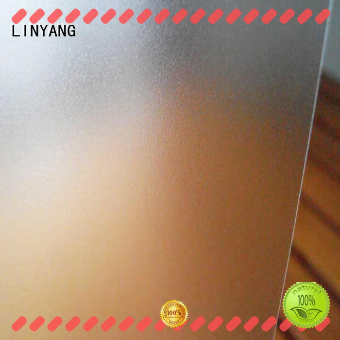 LINYANG waterproof pvc film eco friendly personalized for umbrella