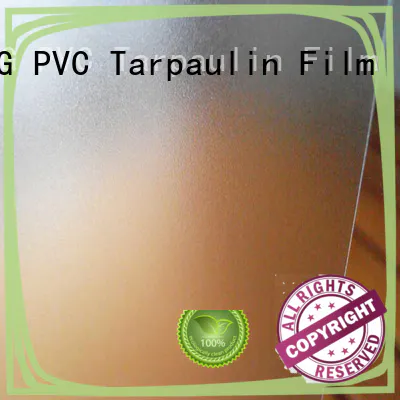film Translucent PVC Film personalized for plastic tablecloth LINYANG