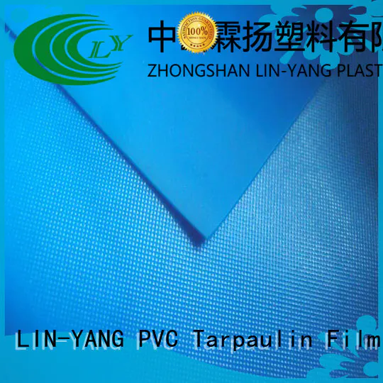 pvc film price antifouling waterproof weather ability LIN-YANG Brand company
