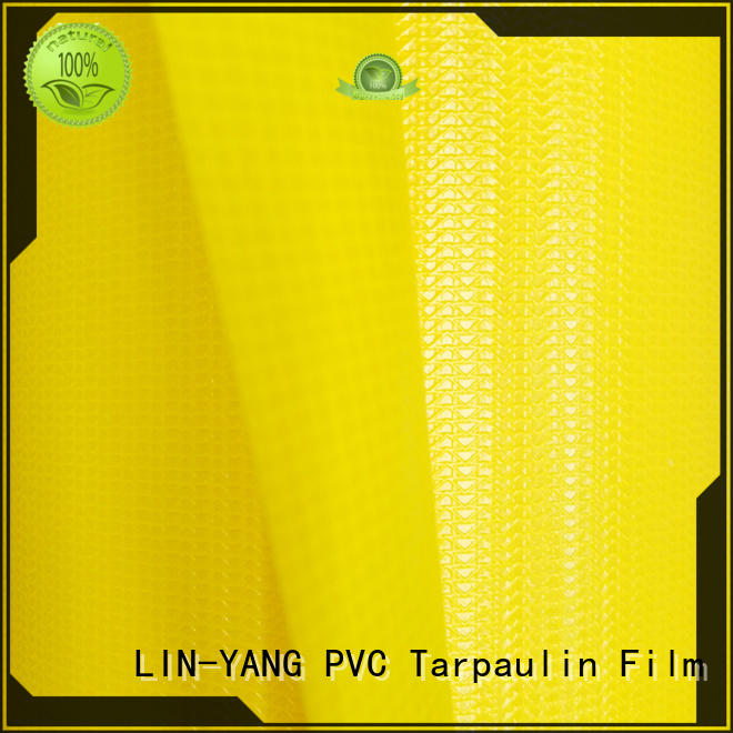 LIN-YANG Brand tear tensile membrane structure pvc factory