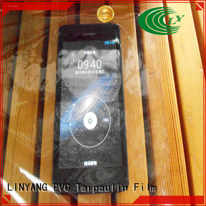 LINYANG transparent clear pvc film customized for agriculture